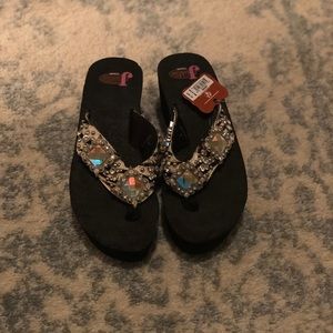 Justin Ladies Flip Flops